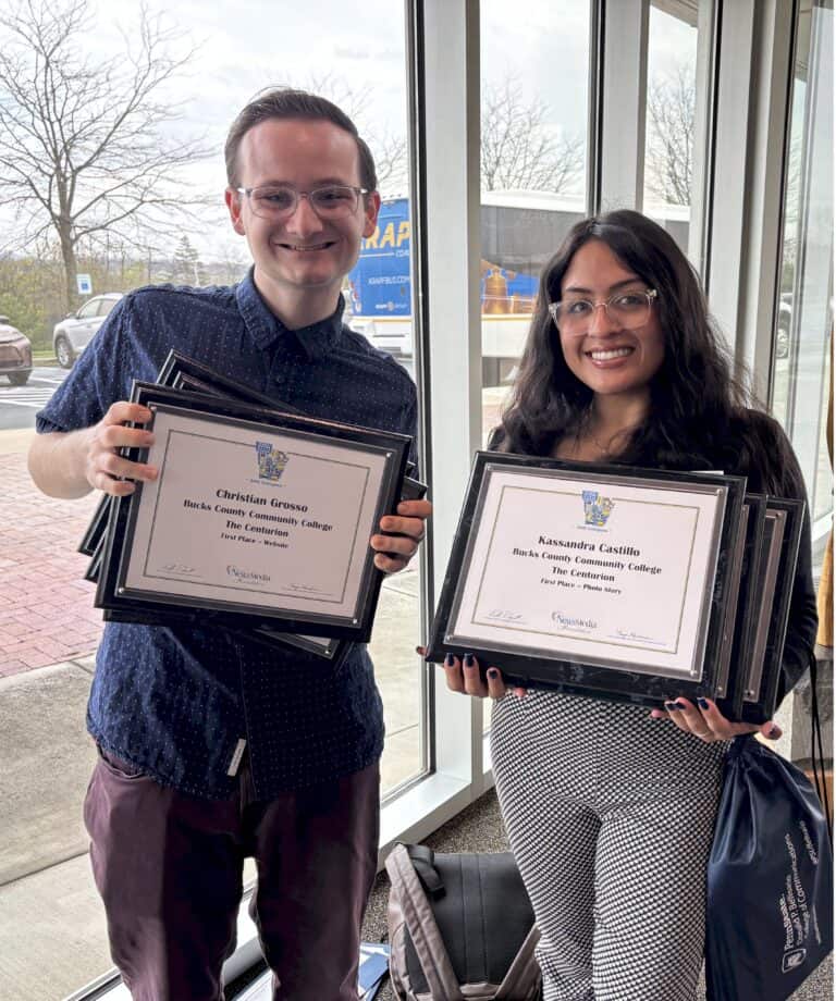Bucks County Community College’s Student Newspaper Wins 16 Awards