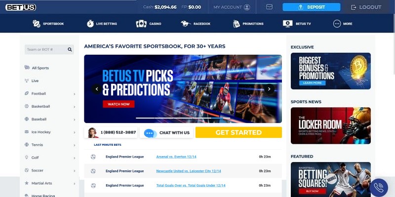 BetUS Sports USA