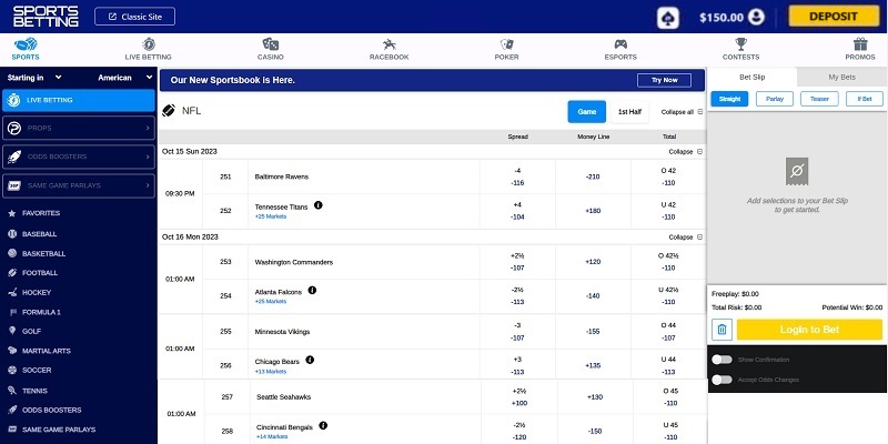 SportsBetting Sports USA