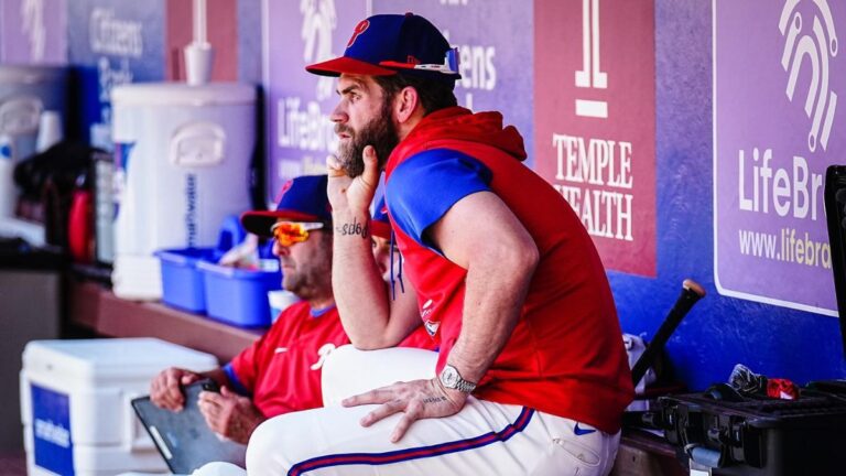 Bryce Harper and Rob Manfred Verbal Exchange