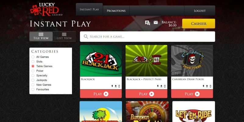 Lucky Red Casino US