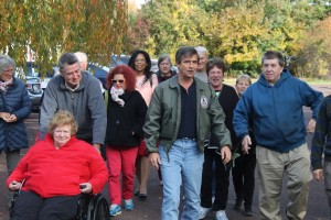 Sestak campaign visits Bucks to talk senior issues