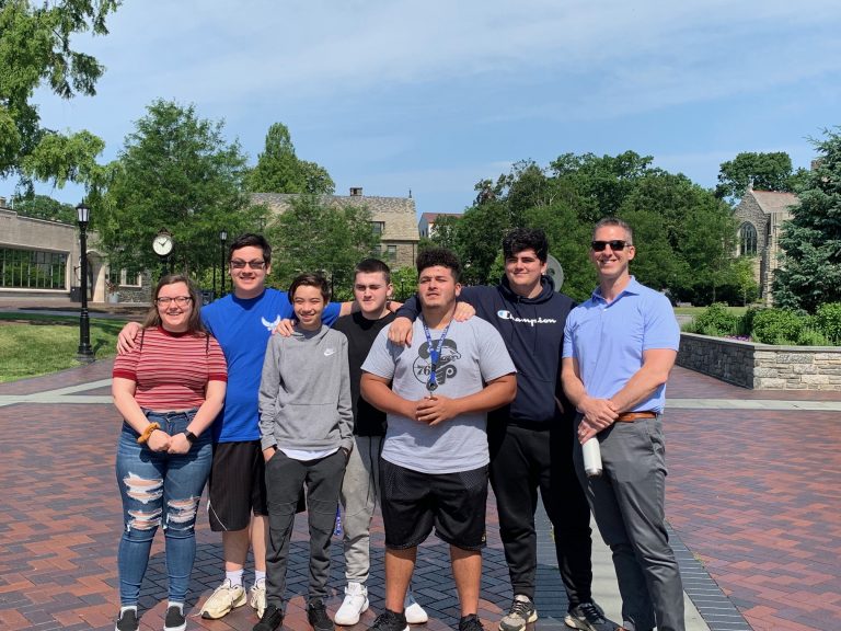 Bensalem engineering students visit Villanova