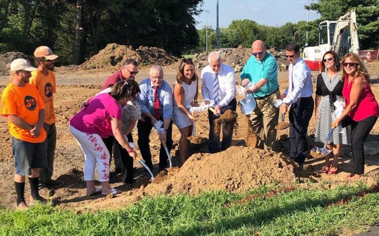 Skate park construction underway