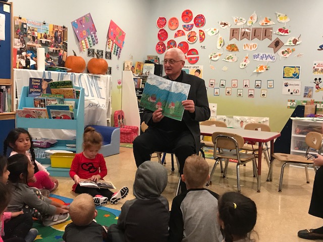 Rep. Gene DiGirolamo was special guest reader at Bright Beginners Academy