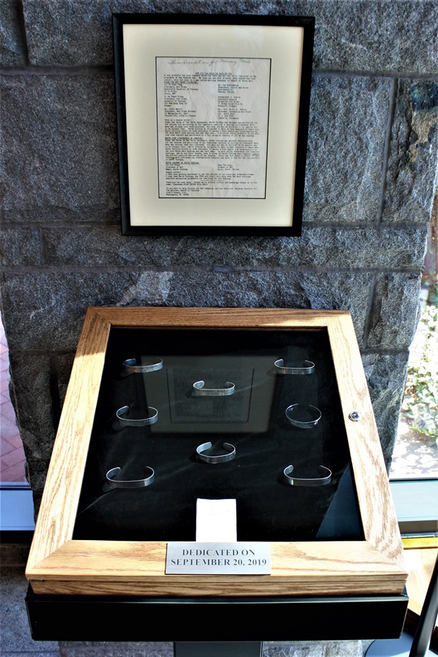 POW/MIA display at Bucks Justice Center