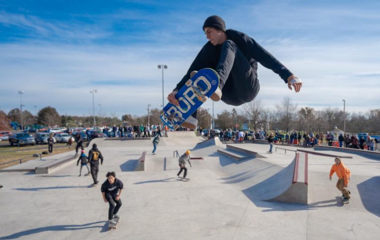 Skate park grand opening