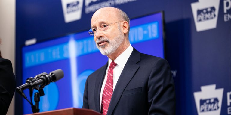 Wolf announces phased approach to reopen economy