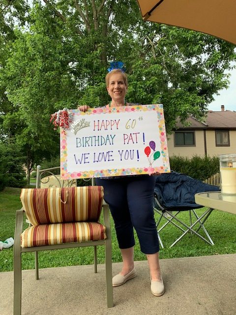 Birthday parade for local chorus director