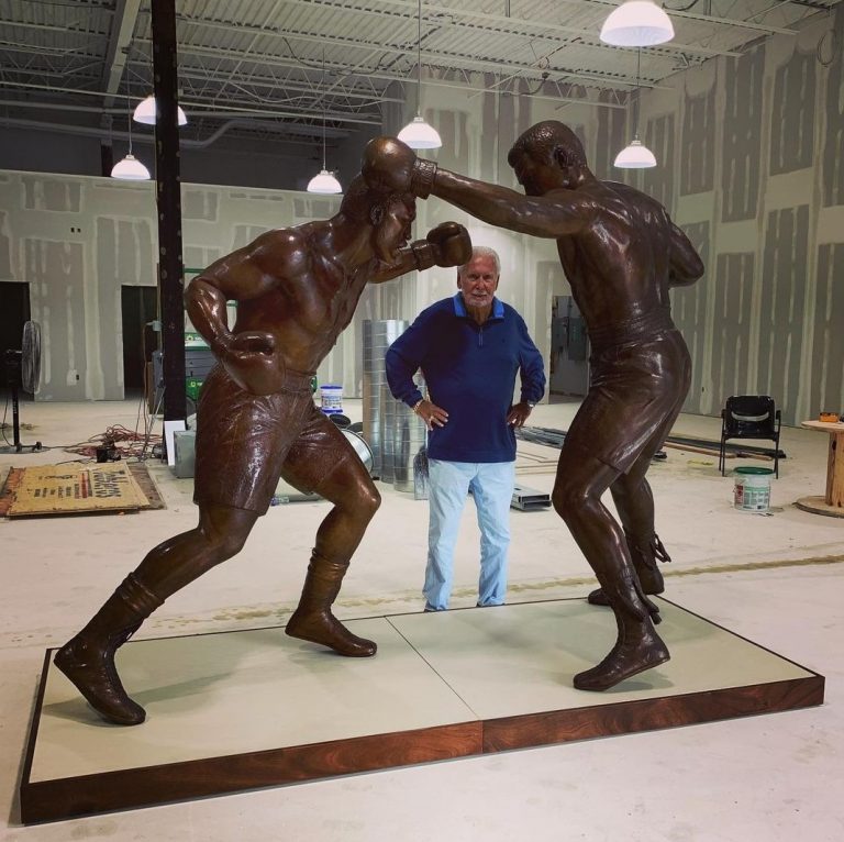 Frazier, Ali statue unveiled at Joe Hand gym in Feasterville