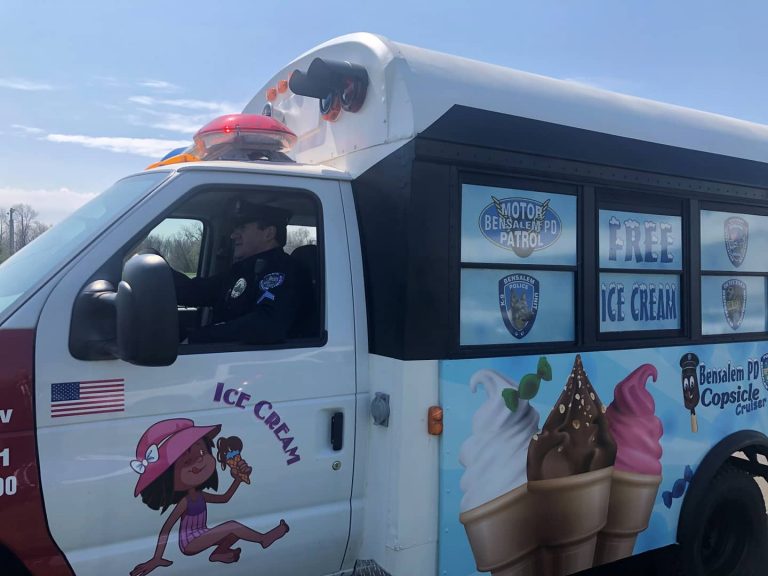 Bensalem Police launch ‘Copsicle’ police ice cream bus