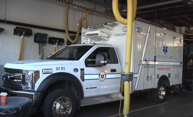 Bensalem EMS unveils infectious disease ambulance