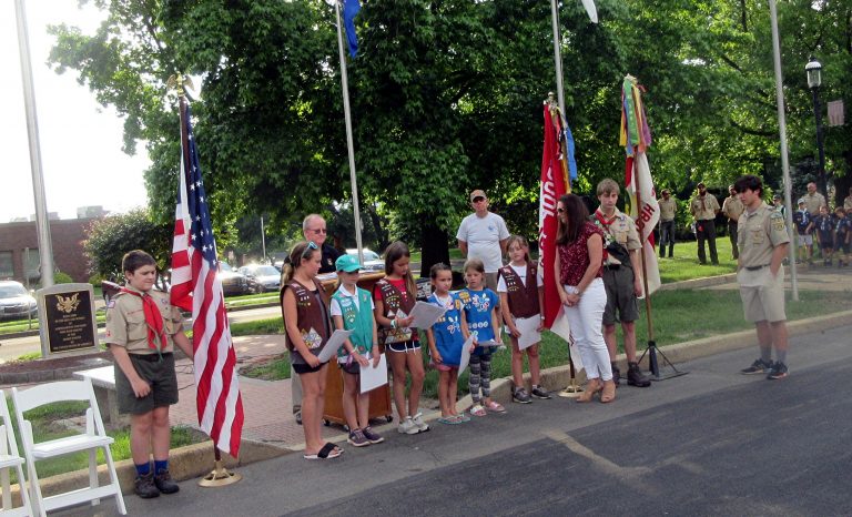 Northampton Township Flag Day ceremony