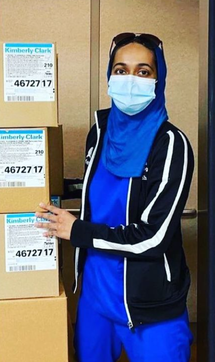 Bensalem’s Noor Shaik donates thousands of COVID supplies to India