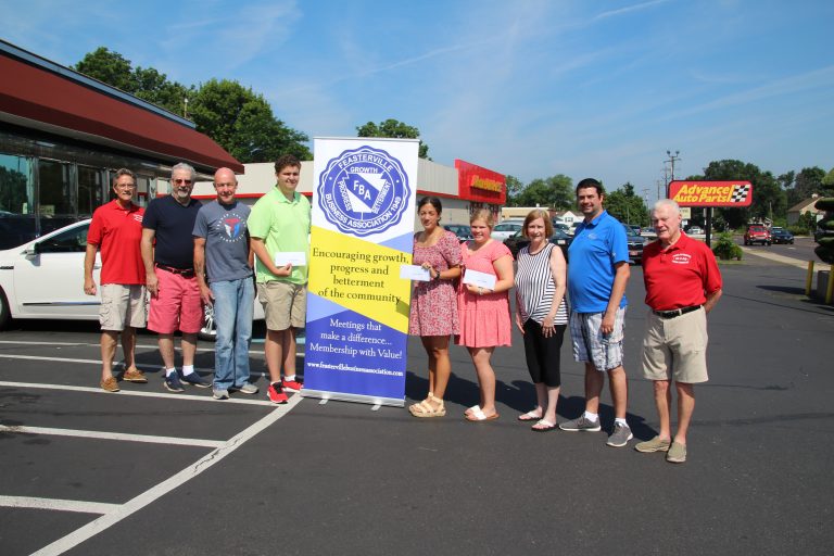 Feasterville Business Association scholarship winners attend local parade