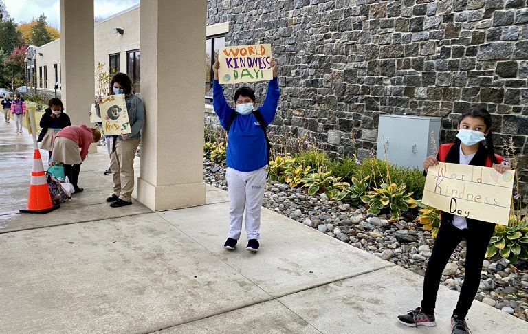 School Lane Charter sixth-graders volunteer for Kindness Committee