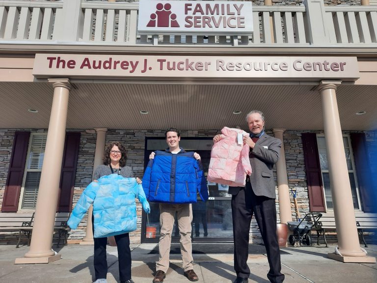 TruMark donates winter coats to Family Service