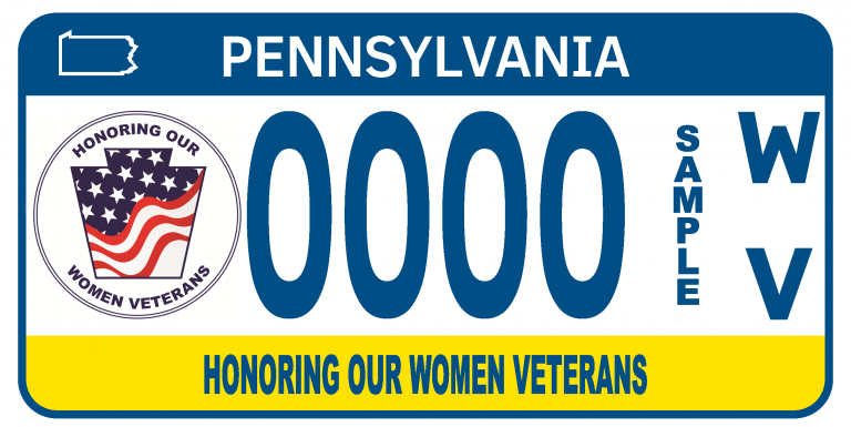 ‘Honoring Our Women Veterans’ license plates available during Women’s History Month