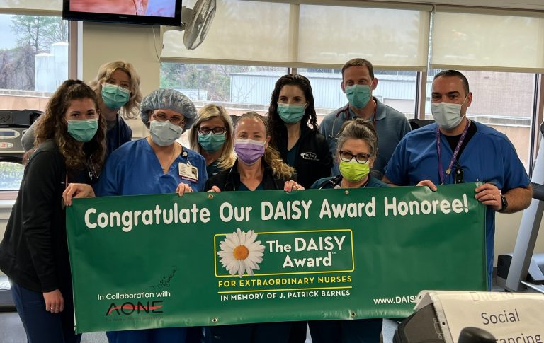 St. Mary recognizes Diana Bruck, RN, with DAISY Award