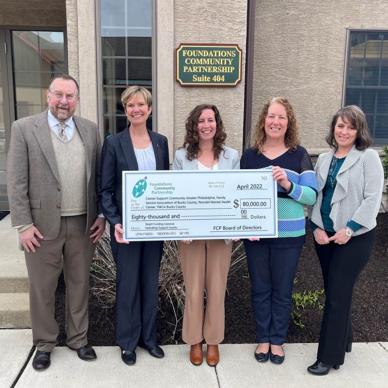 Foundations Community Partnership awards $80,000 to Bucks nonprofits