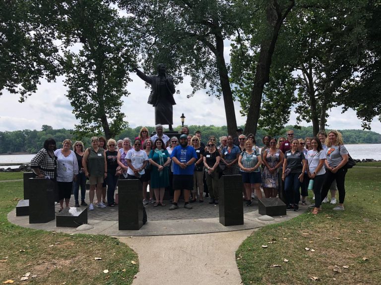 Underground Railroad tours for Pennsbury staff