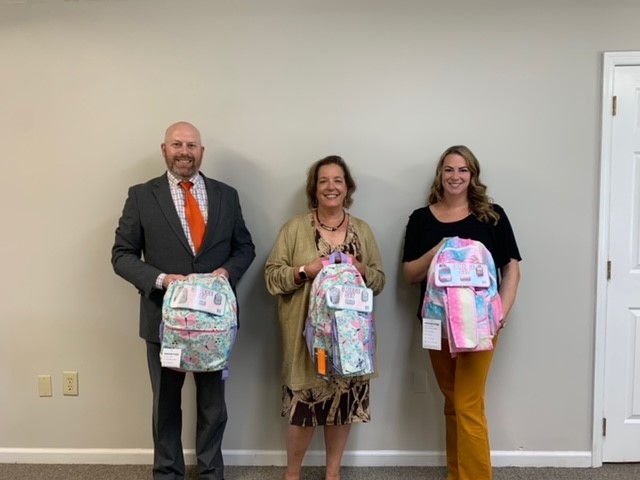 TruMark donates backpacks to NOVA