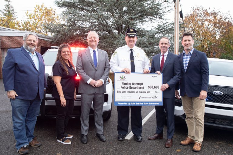 New Yardley police vehicles