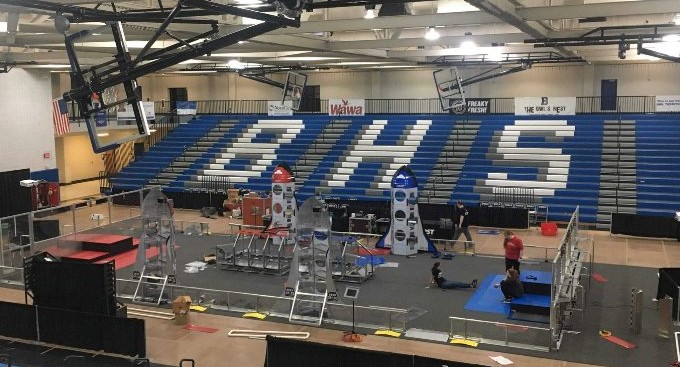 Bensalem High School hosts robotics competition