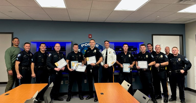 Bensalem Police officers receive awards