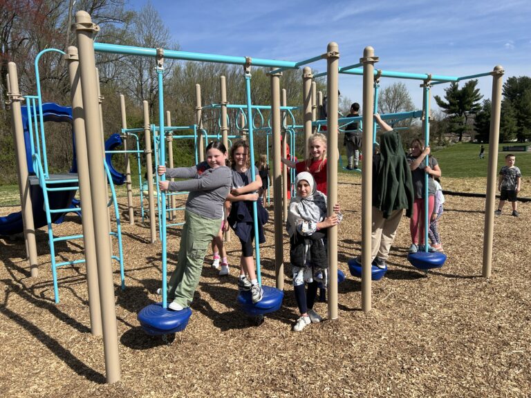 Belmont Hills Elementary celebrates grand opening of new playground