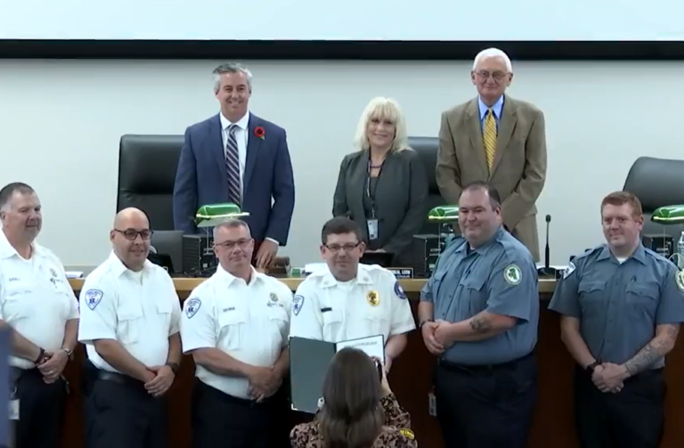 Commissioners proclaim EMS Week in Bucks through May 25