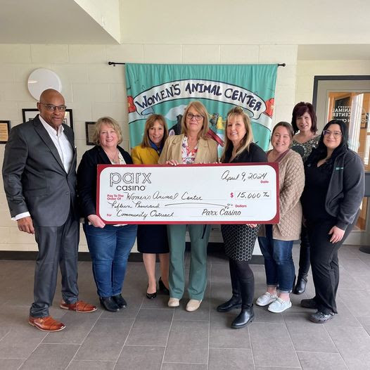 Parx Casino donates $15,000 to Women’s Animal Center