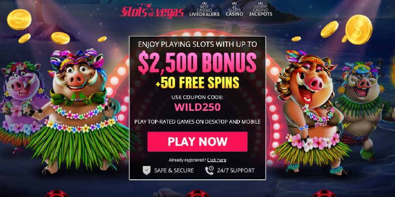 Slots of Vegas Casino WILD 250