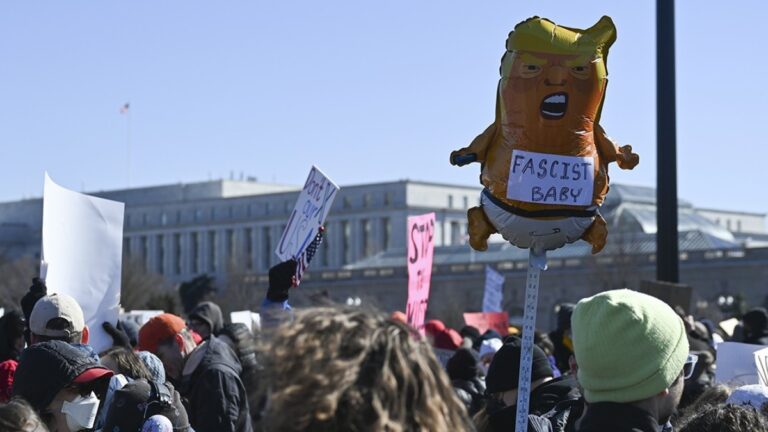 Americans Protest Trump and Musk on Presidents’ Day