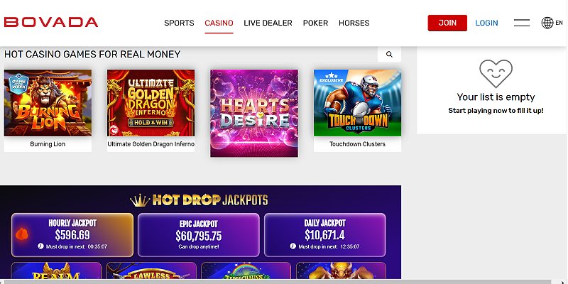 Bovada Casino US