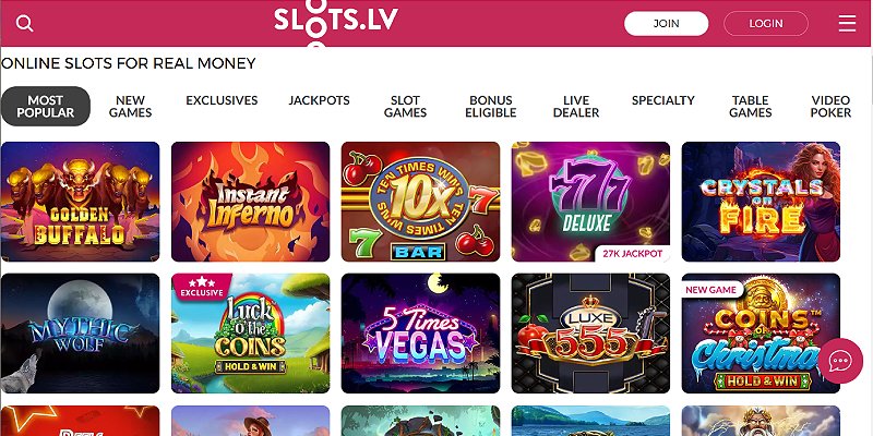 Slots.lv Casino USA