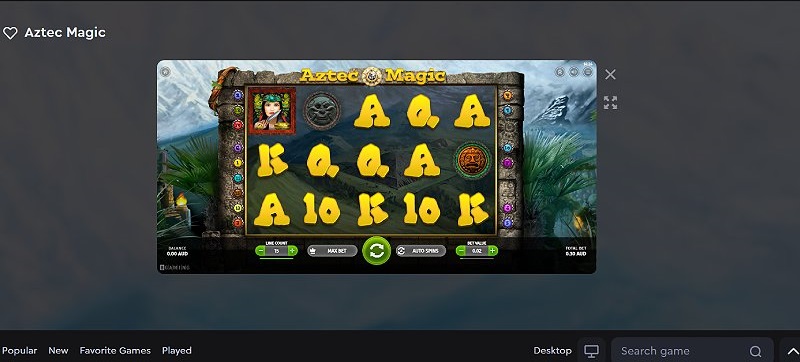 Neospin Casino AU - Aztec Magic Megaways