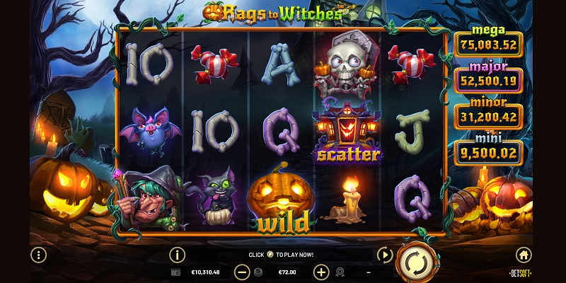 Super Slots Casino US - Rags to Witches