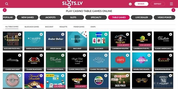 Slots.lv Casino USA