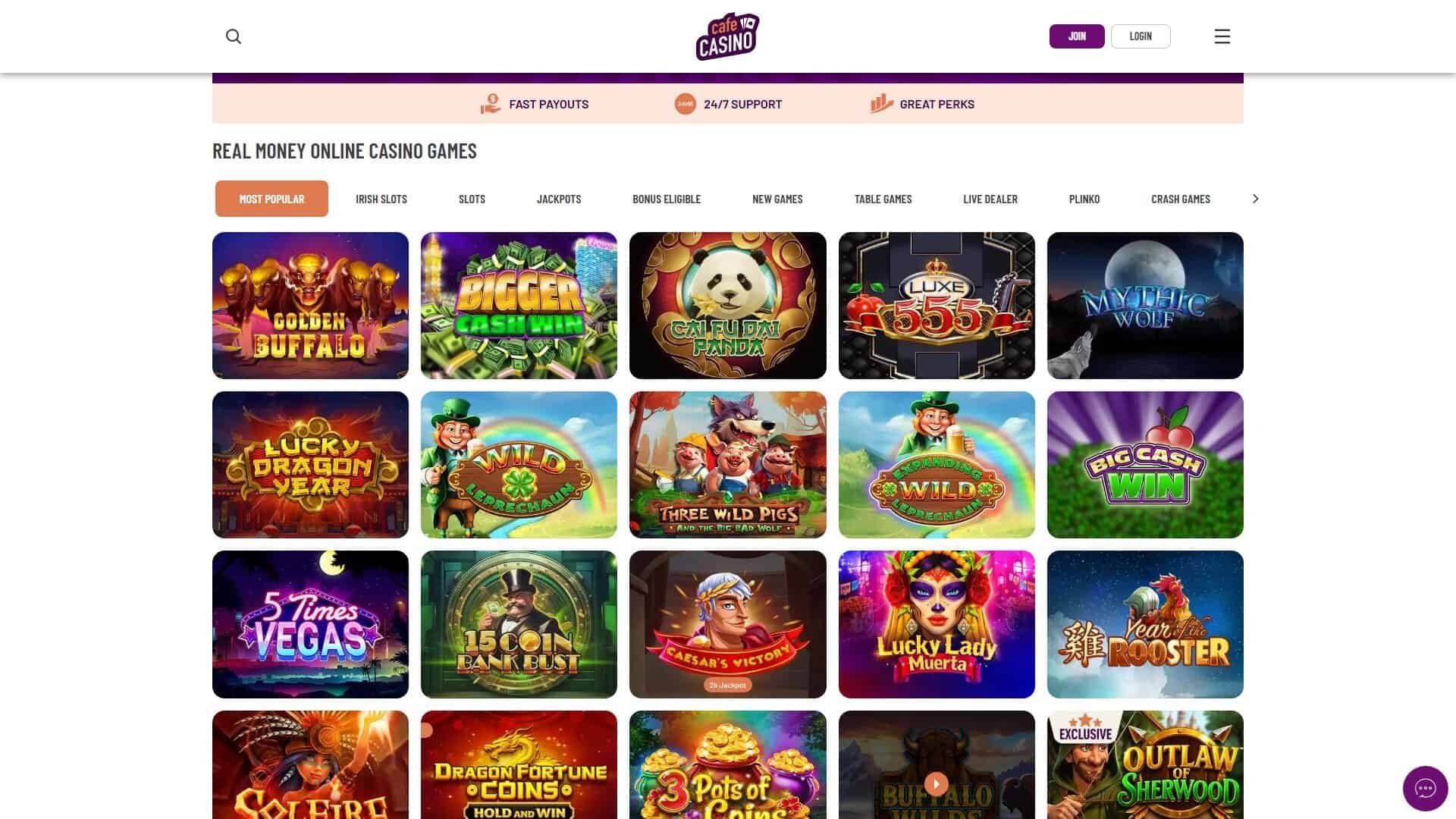 Cafe Casino roulette