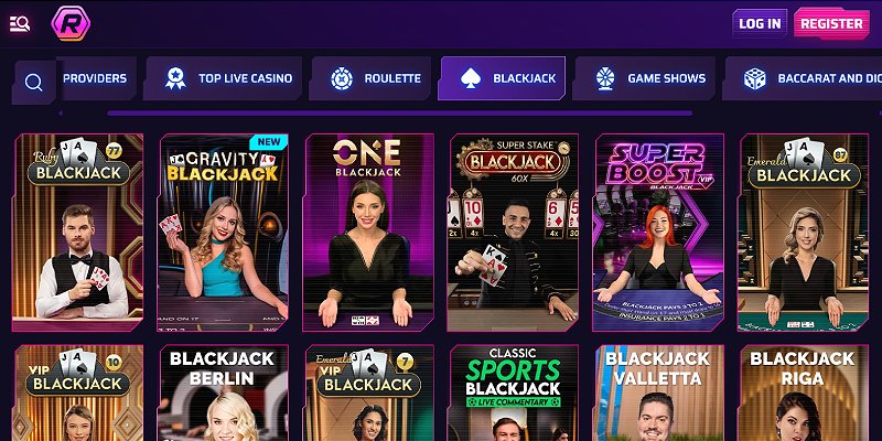 Roby Casino AU - Blackjack