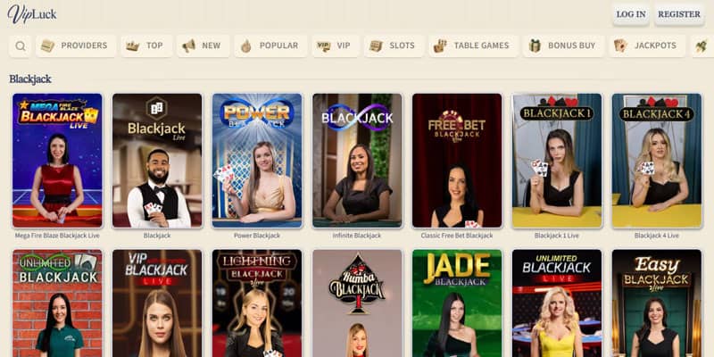 VipLuck Casino AU - Blackjack