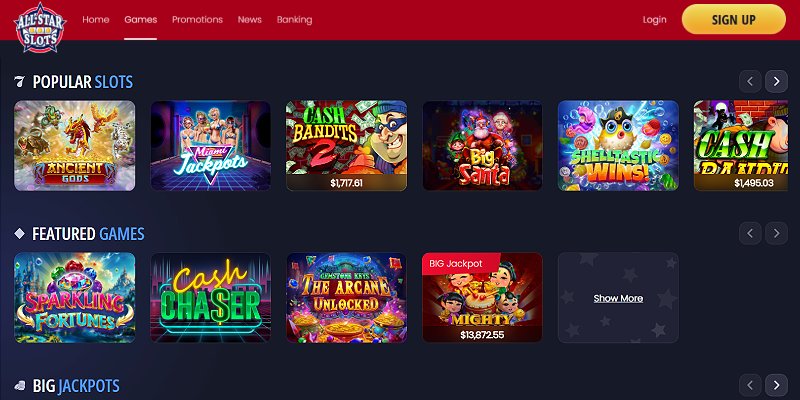All Star Slots Casino US