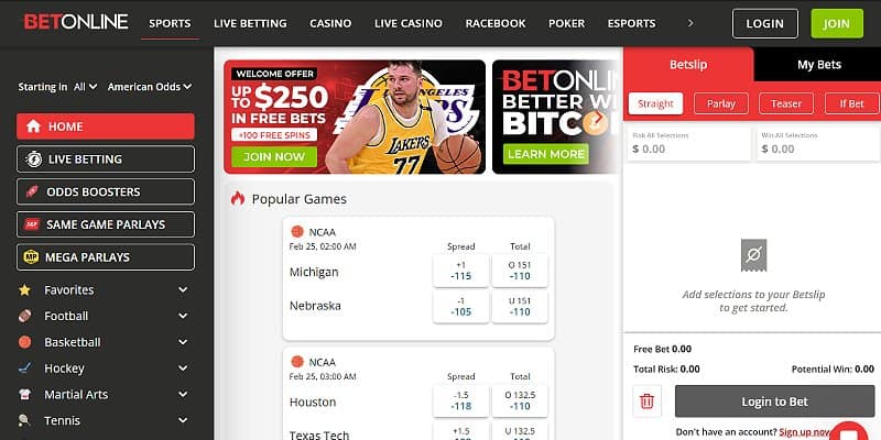 BetOnline Casino US