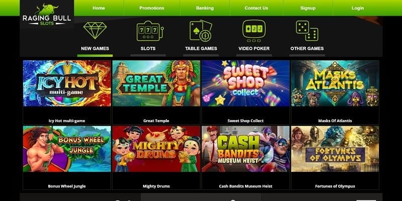 Raging Bull Slots Casino US