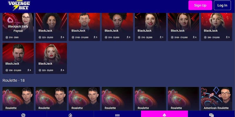 Voltage Bet Casino US