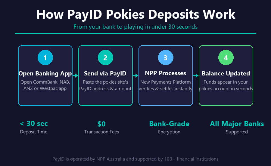 PayID pokies explained - how PayID works for online pokies